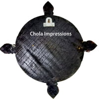 Lord Ganesh Circular Wooden Wall Mount Lord Ganesh Circular Wooden Wall Mount
